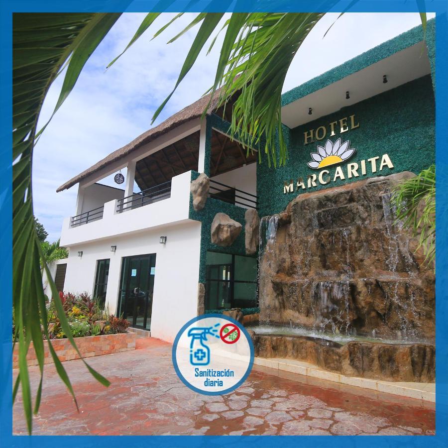 Hotel Margarita Bacalar Buitenkant foto