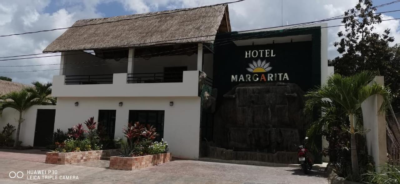 Hotel Margarita Bacalar Buitenkant foto