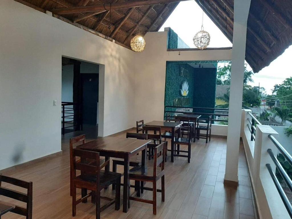Hotel Margarita Bacalar Buitenkant foto